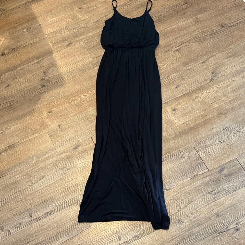 Lush Black Maxi Dress